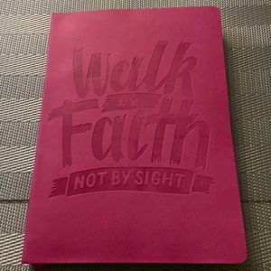 Walk by faith not by sight journal